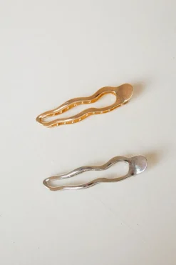Andi Abstract Alligator Claw Clip