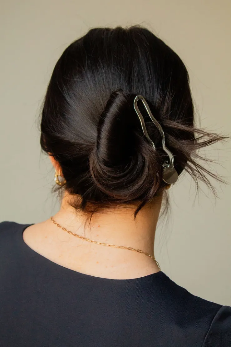 Andi Abstract Alligator Claw Clip