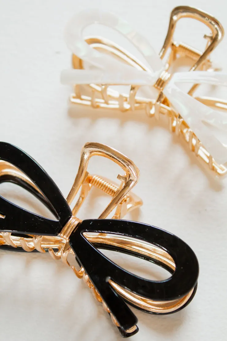 Andi Adrienne Bow Claw Clip