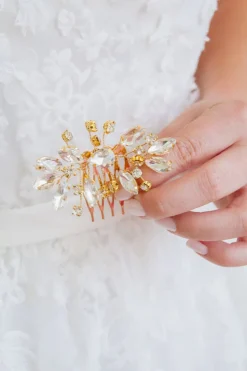 Andi Alice Comb in Gold