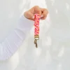 Andi x Katie Lynn Bright Checkered Keychain
