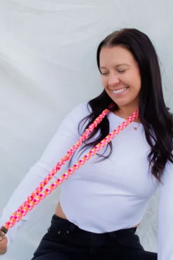 Andi x Katie Lynn Bright Checkered Lanyard