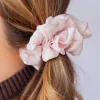 Andi x Rad Rev Pink Bows Jumbo Scrunchie