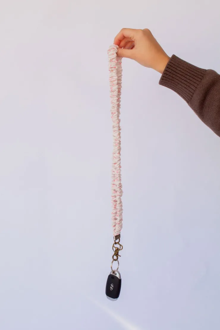 Andi x Rad Rev Pink Bows Lanyard