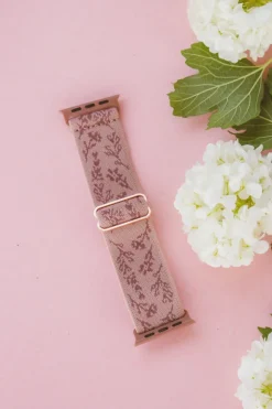 Andi Antique Rose Adjustable Elastic Watch Band