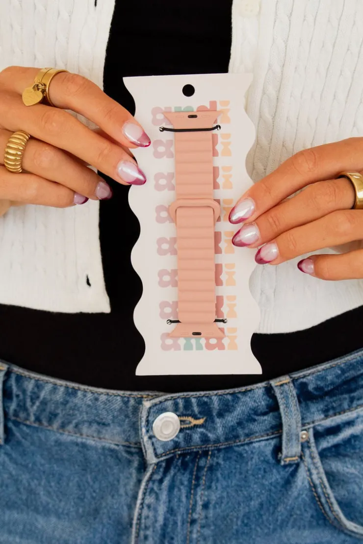 Andi Apricot Magnetic Loop Watch Band