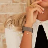 Andi Ash Brown Magnetic Loop Watch Band