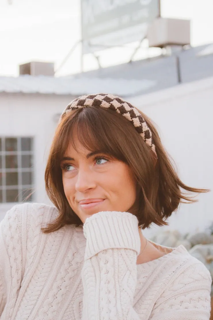 Andi Autumn Quilt Hard Headband