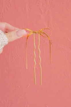 Andi Avery Bow Hair Pin