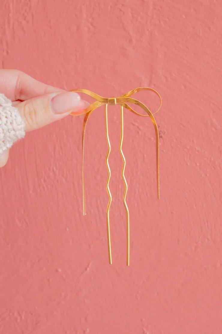 Andi Avery Bow Hair Pin