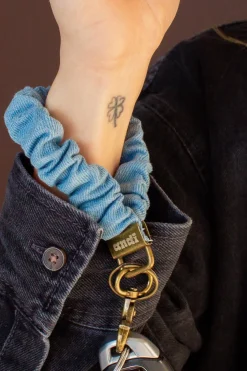Andi Baby Blue Jean Keychain
