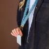 Andi Baby Blue Jean Lanyard