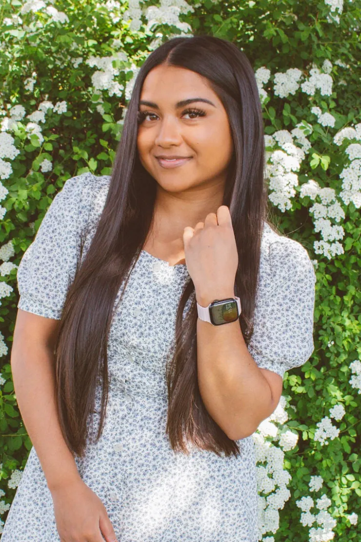 Andi Ballet Pink Magnetic Loop Watch Band