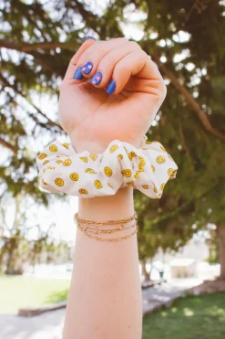 Andi Be Happy Oversized Scrunchie