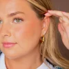 Andi Big Barrel Hoops - Hypoallergenic