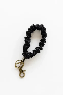 Andi Black Luxe Keychain