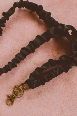 Andi Black Luxe Lanyard