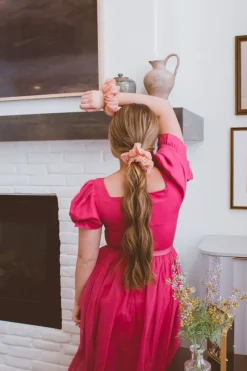 Andi Blushing Jumbo Scrunchie