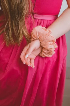 Andi Blushing Jumbo Scrunchie