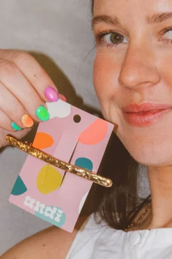 Andi Bumpy Bar Barrette