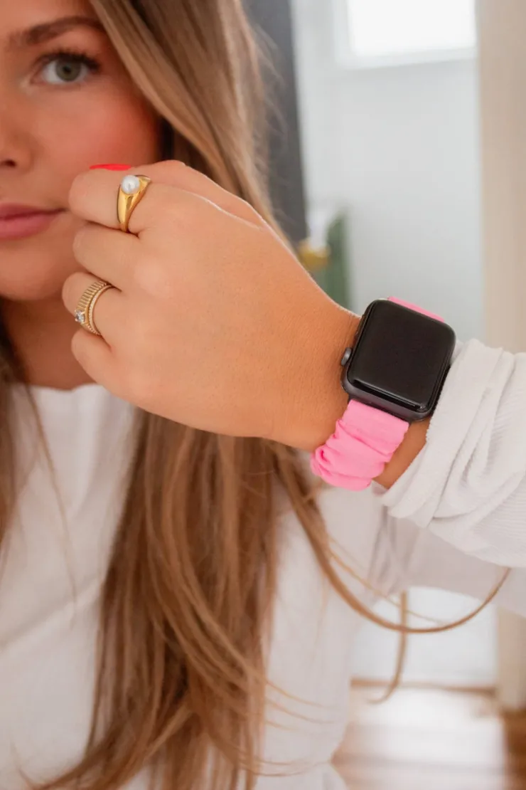 Andi Candy Scrunchie Band Compatible with Apple Watch