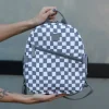 Andi Canvas MINI in Grey Check