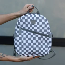 Andi Canvas MINI in Grey Check