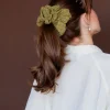 Andi Chartreuse Jumbo Scrunchie