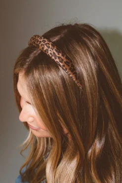 Andi Cheetah Patterned Headband