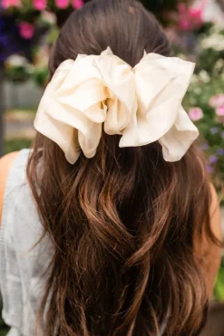 Andi Chiffon Bow Barrette