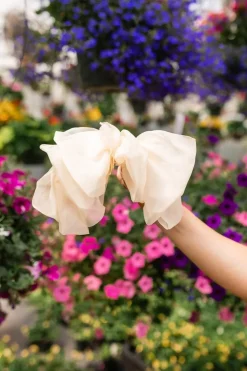 Andi Chiffon Bow Barrette