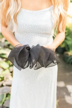 Andi Chiffon Bow Barrette