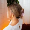 Andi Clear Blush Claw Clip