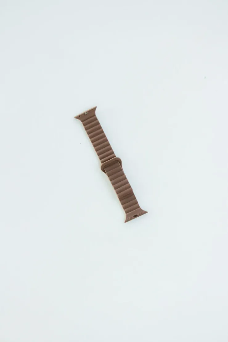 Andi Cocoa Magnetic Loop Watch Band