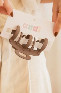 Andi Coffee Claw Clip