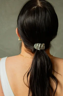 Andi Crinkled Ponytail Cuff