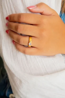 Andi Crystal Everyday Ring