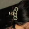 Andi Crystal Looping Claw Clip