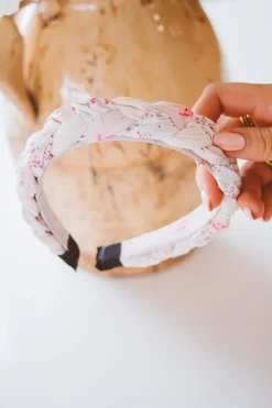 Andi Cupid Floral Braided Hard Headband