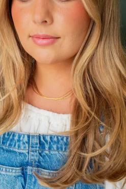 Andi Dainty Multi-Layer Chain Necklace