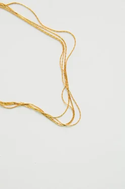 Andi Dainty Multi-Layer Chain Necklace