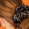 Andi Dark Orchid Jumbo Scrunchie