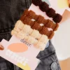 Andi Dashed Neutral Hair Tie 5-Pack