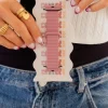 Andi Deep Rose Magnetic Loop Watch Band