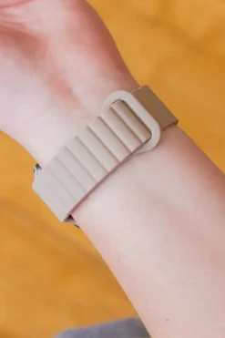 Andi Desert Tan Magnetic Loop Watch Band