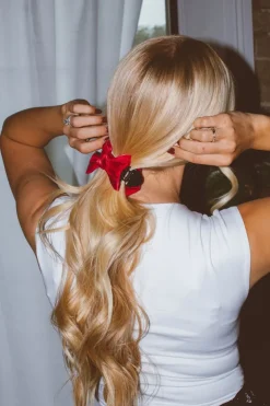 Andi Double Bow Jumbo Ponytail Claw Clip