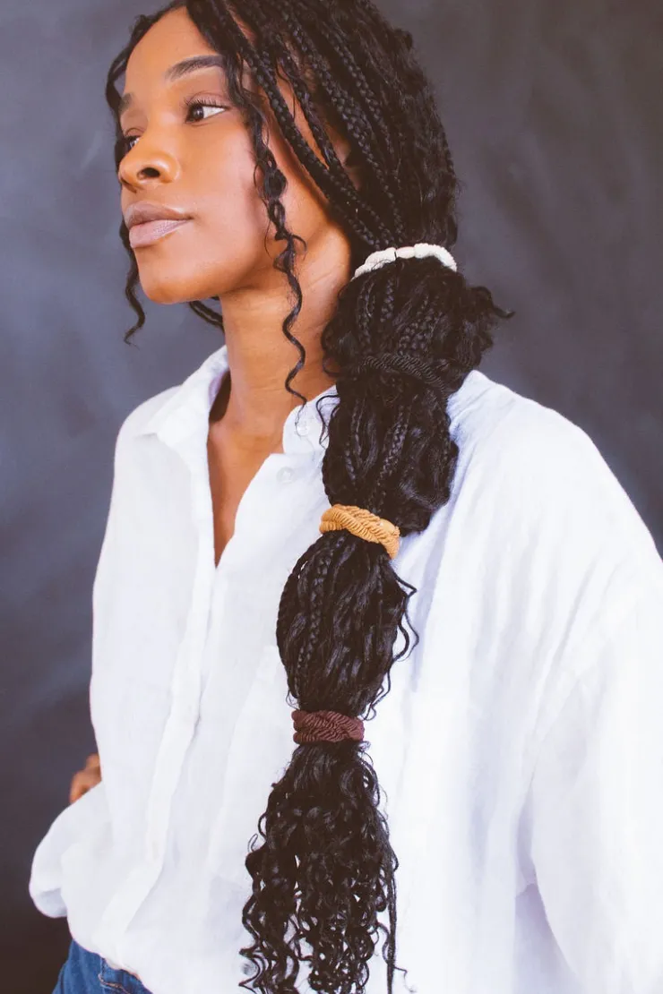 Andi Double Twisted Hair Tie Pack
