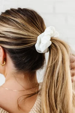 Andi Dove Oversized Athletic Scrunchie