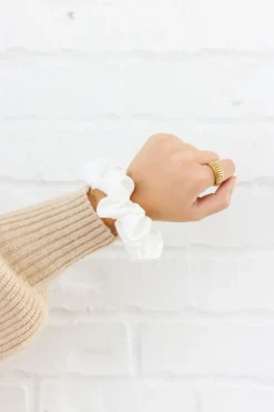 Andi Dove Oversized Athletic Scrunchie