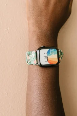 Andi Eden Floral Scrunchie Watch Band for Fitbit Versa